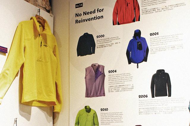 美国户外品牌Patagonia R1系列20周年设计展,R系列抓绒一直是经典