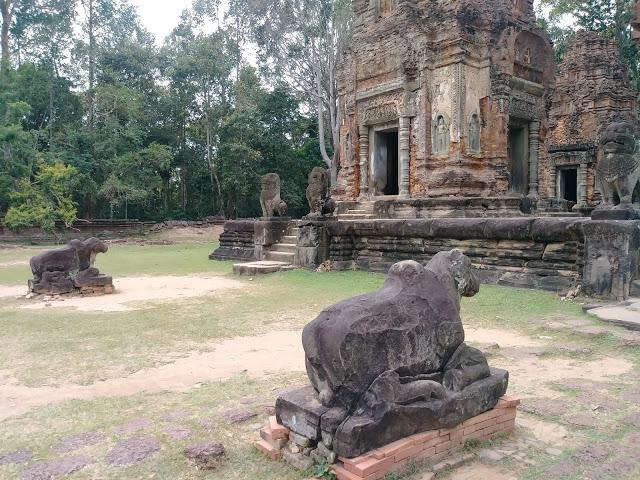 吴哥窟深度旅游，罗洛斯遗址的三座神庙