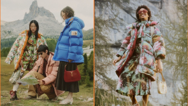 Gucci与TNF“北面”联名系列抢先看,羽绒服、背包、登山靴都想要