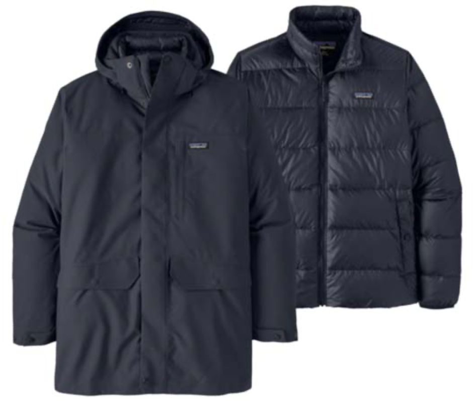 【点评】日常穿着最百搭的派克大衣-Patagonia Tres 三合一派克大衣 ($699)